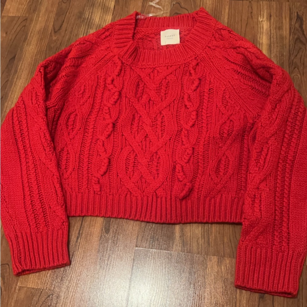 Cropped sweater